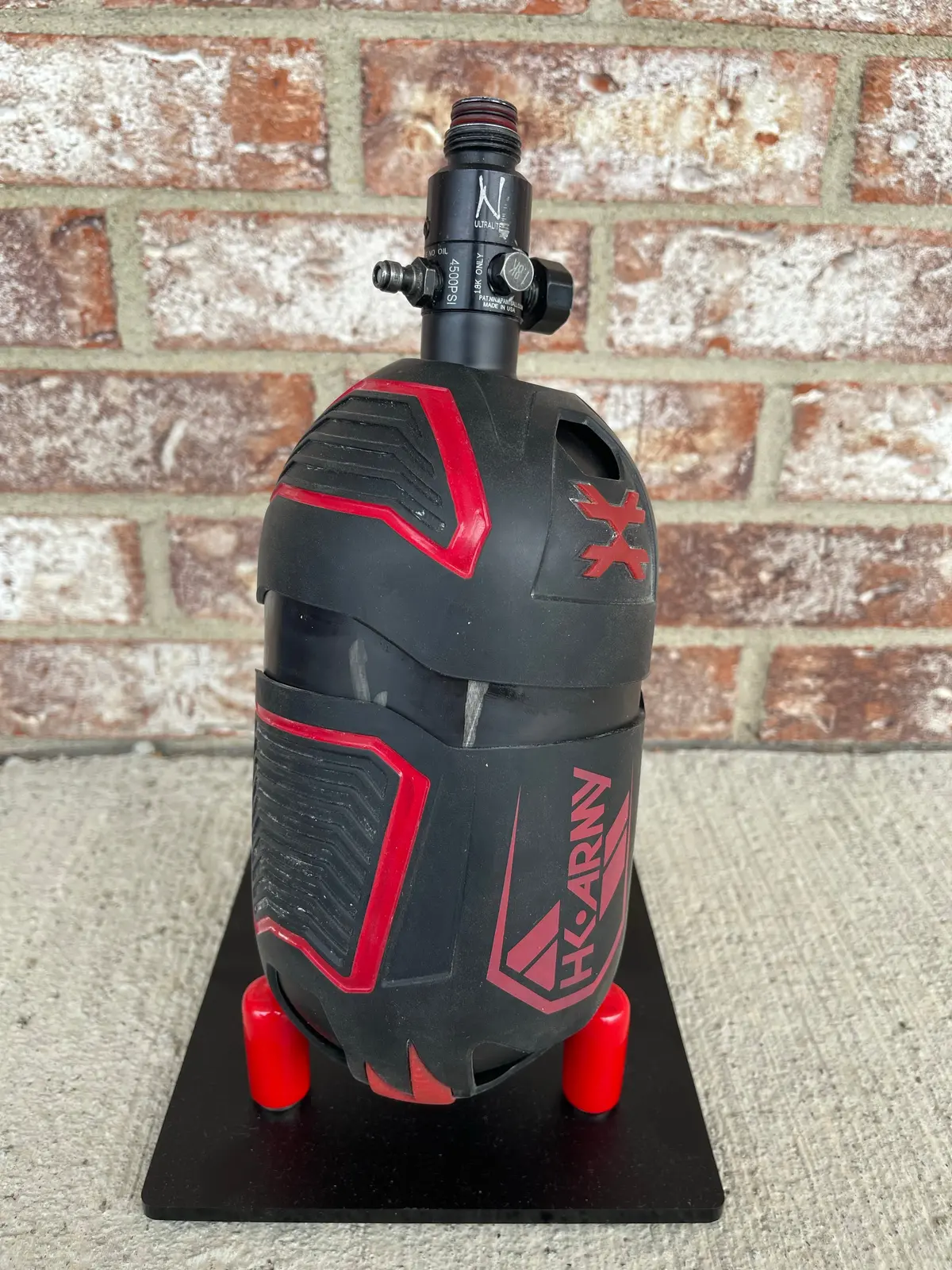 Used Ninja 68/4500 Paintball Tank - Cerakote 1