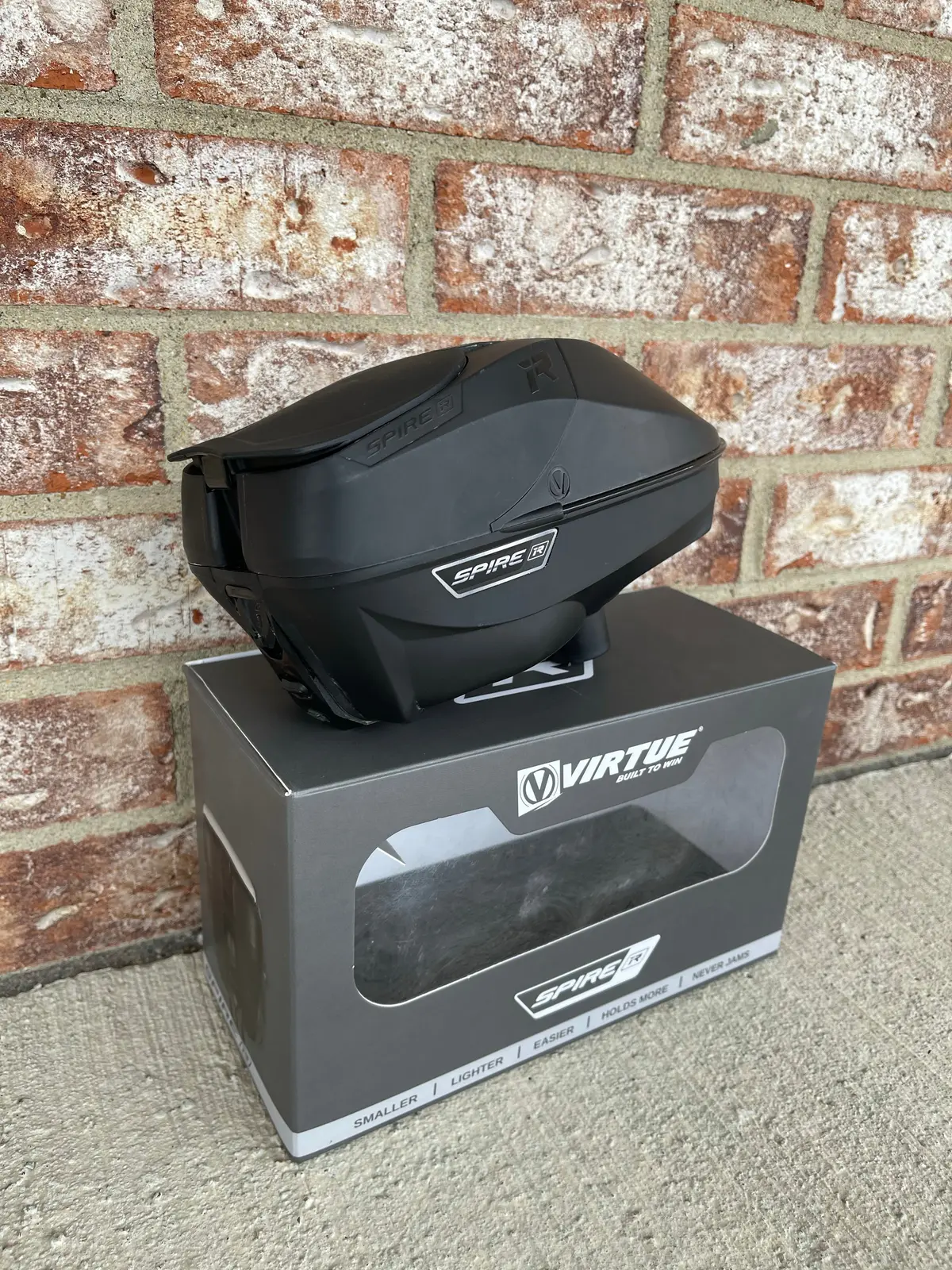 Used Virtue Spire Ir Paintball Loader - Black 1