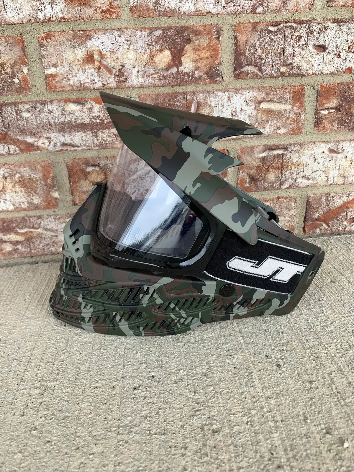 Used Jt Flex 8 Paintball Mask - Camo 1