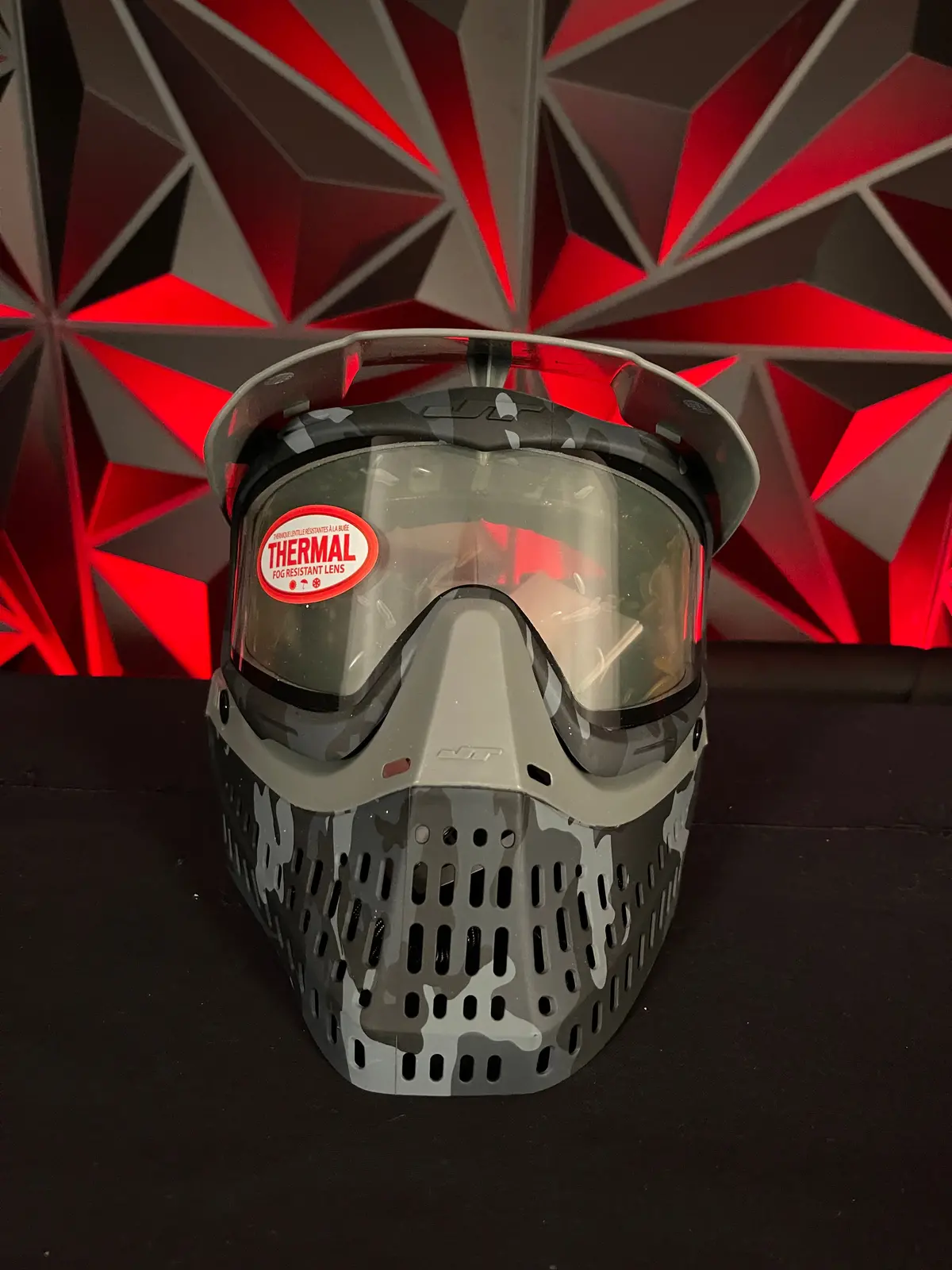 Used Jt Spectra Proflex Paintball Mask - Le Urban Camo 1