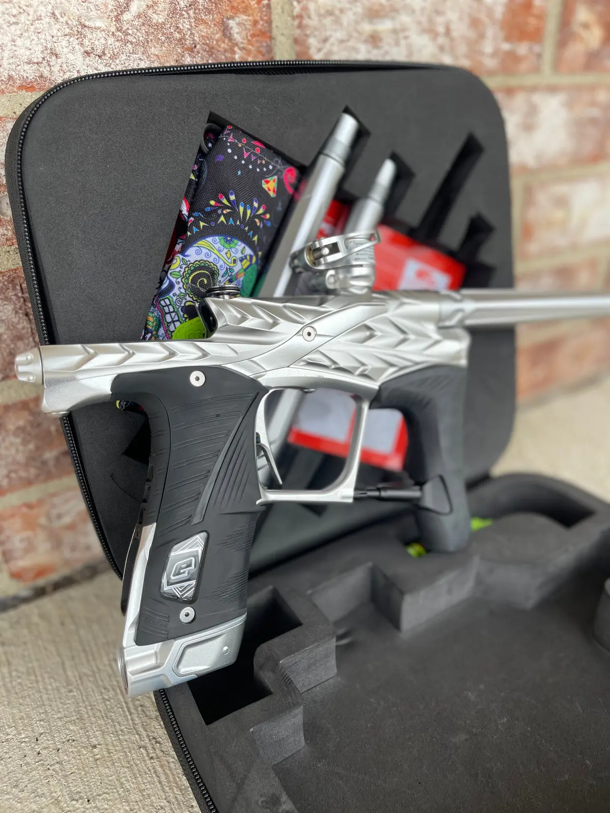 Used Planet Eclipse/Hk Army Fossil Lv1.6 Xv Paintball Gun - Pure (Silver) 1