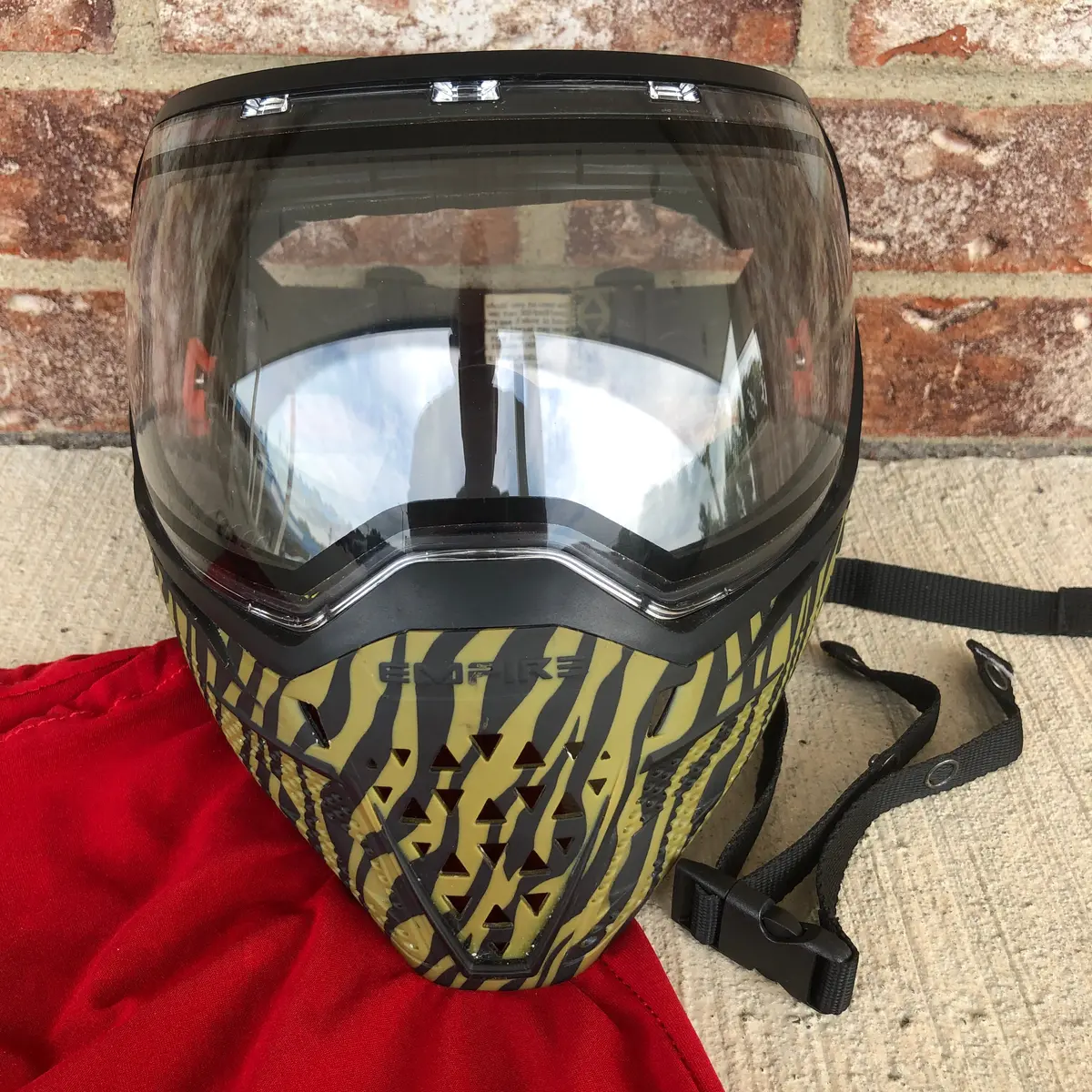 Used Empire Evs Paintball Mask - Tigerstripe 1
