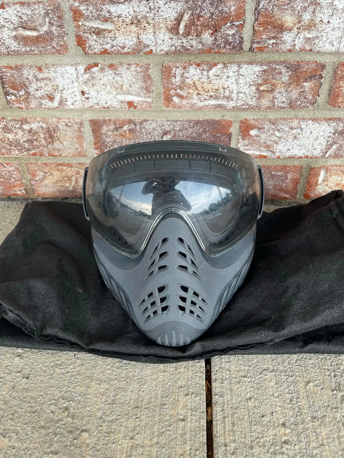 Used V-Force Profiler Paintball Mask - Grey 1