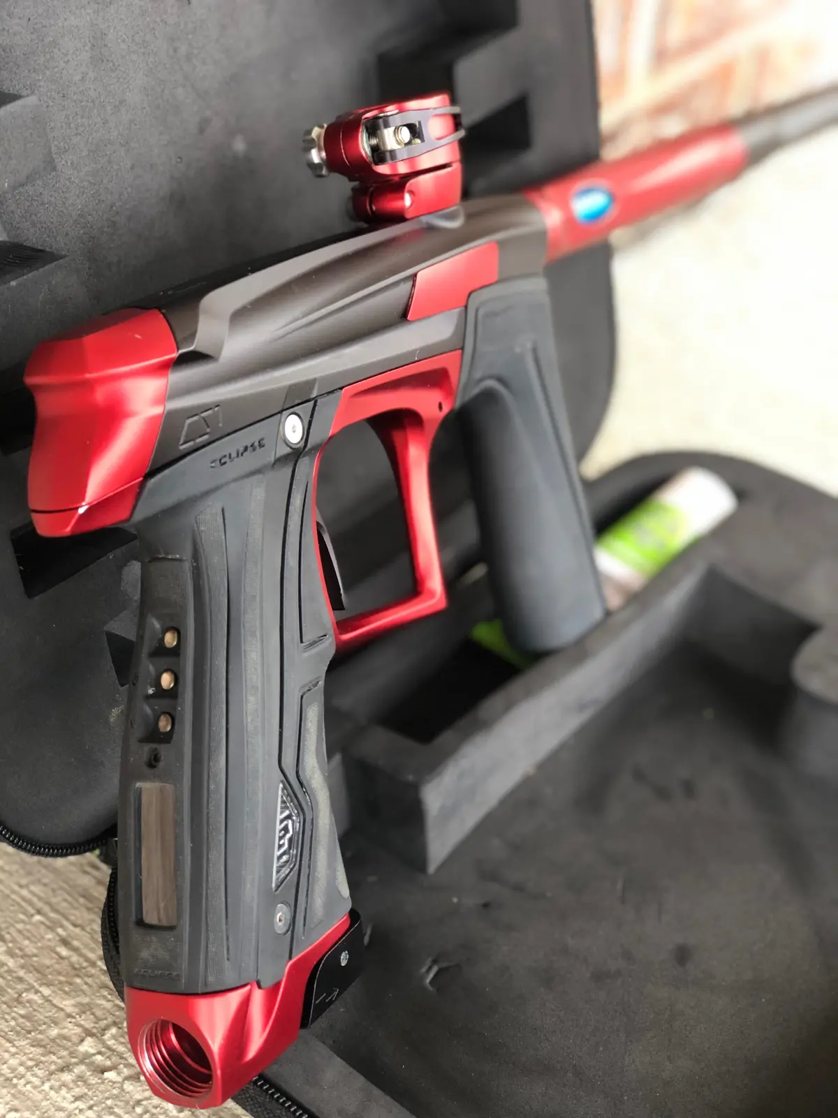 Used Planet Eclipse Cs1 Paintball Gun - Black/Red 1