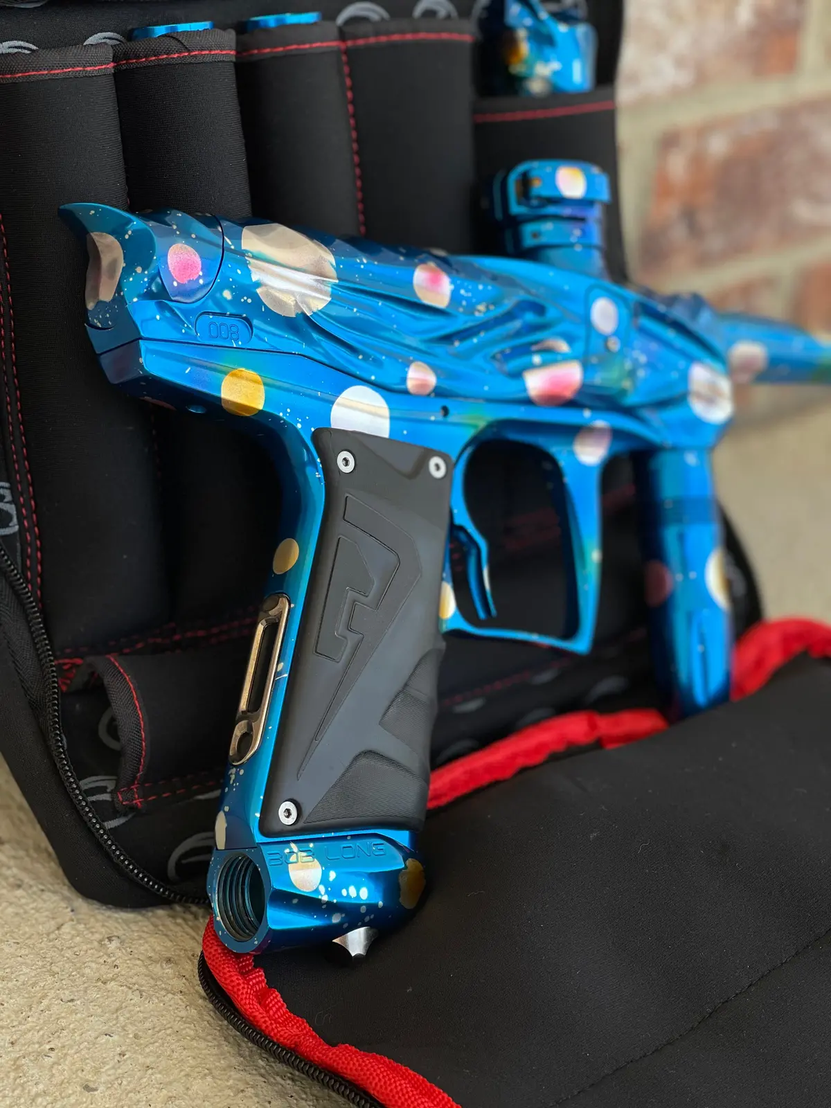 Used Bob Long Reptile Paintball Marker - Planet's (Serial #8) 1