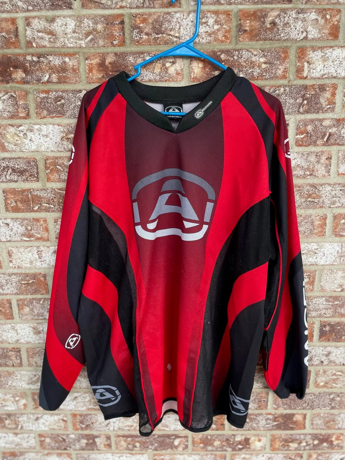 Used Angel Paintball Jersey - Red/Black 1