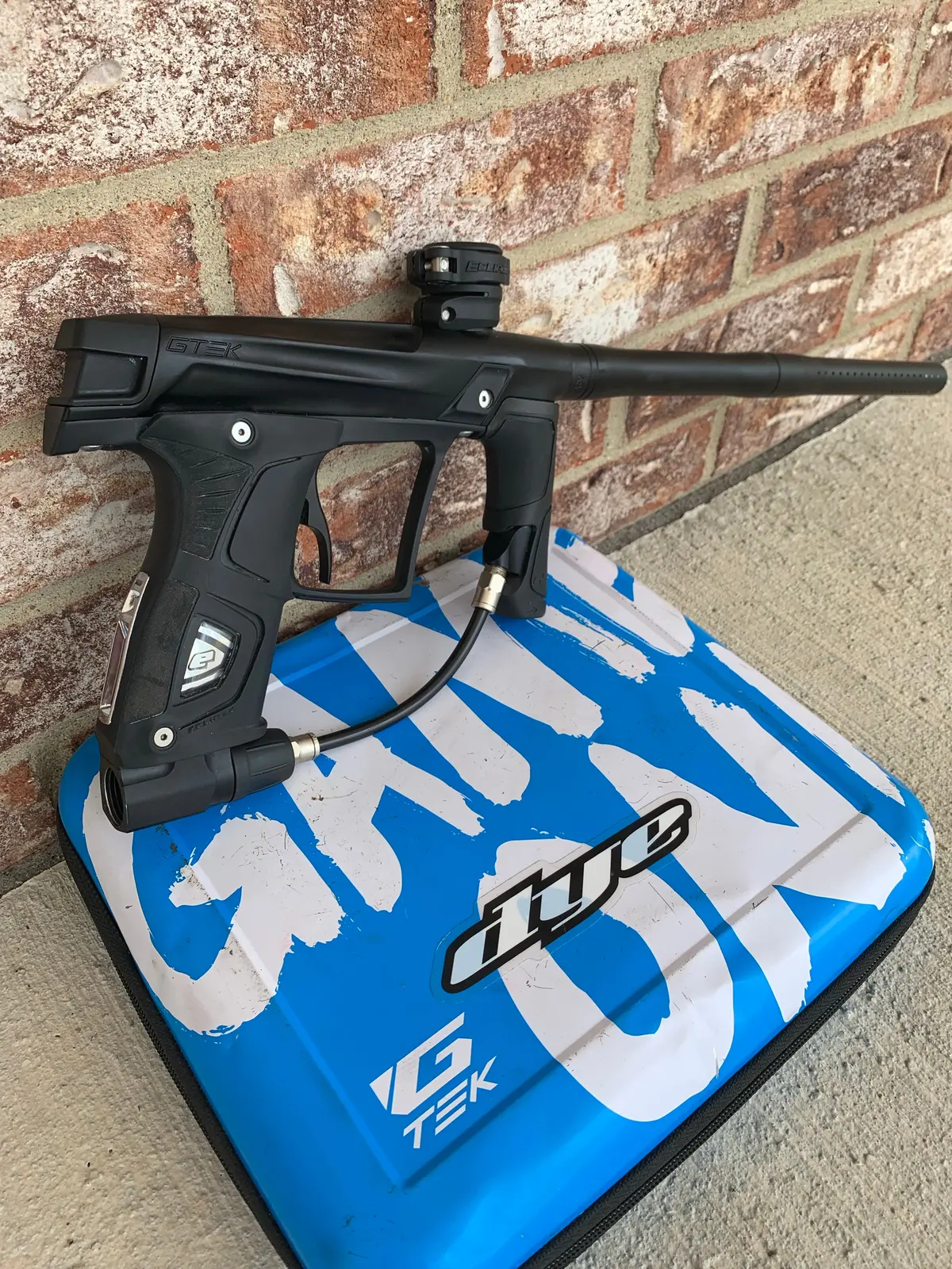 Used Planet Eclipse Gtek Oled Paintball Marker- Black 1