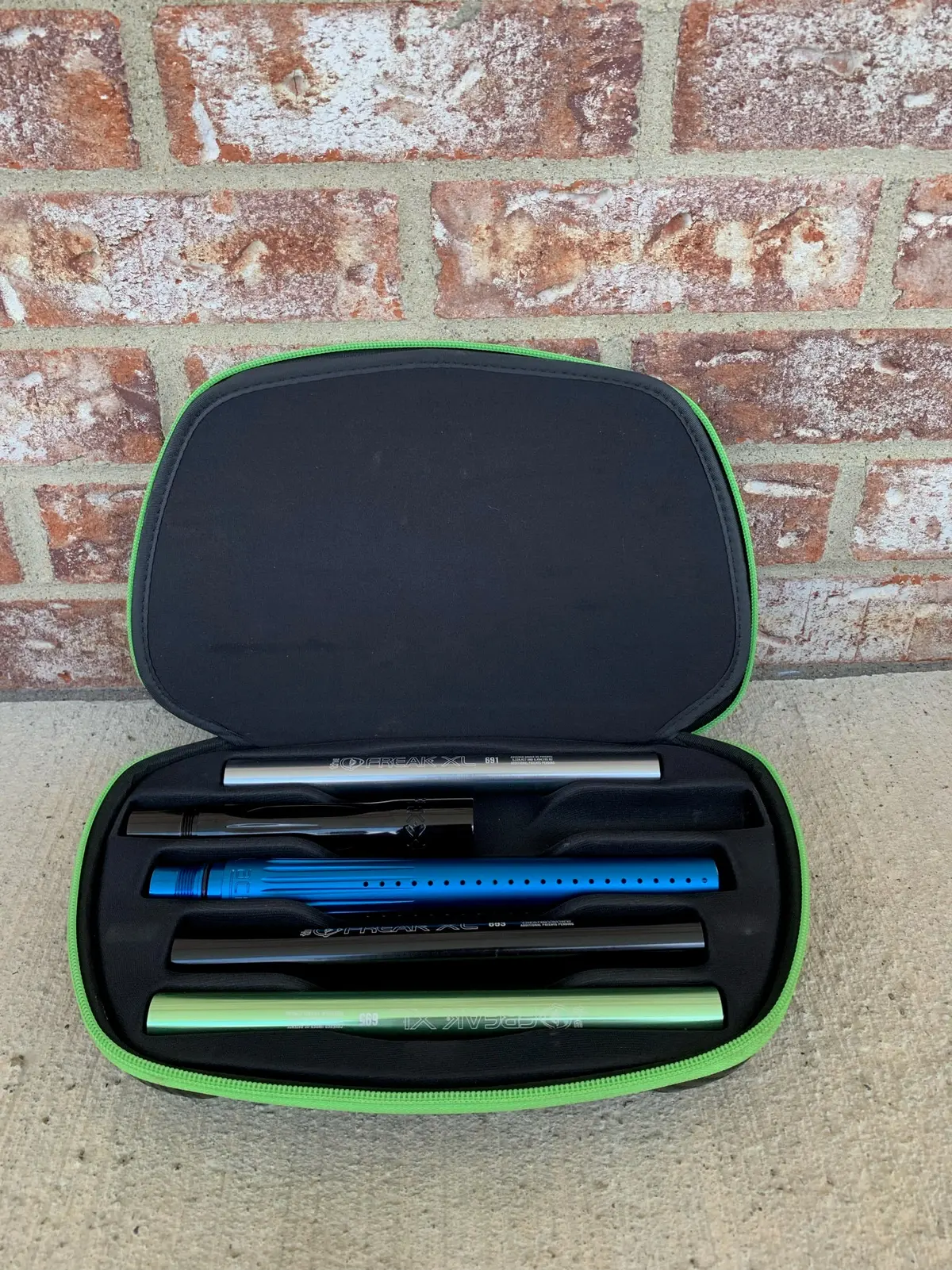 Used Freak Xl Complete Boremaster Kit W/ Freak Xl Acp Barrel Tip (Blue) And Freak Xl Barrel Back - Aluminum 1