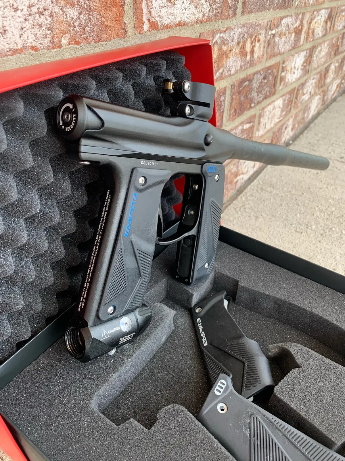 Used Empire Mini Gs Paintball Gun- Black 1