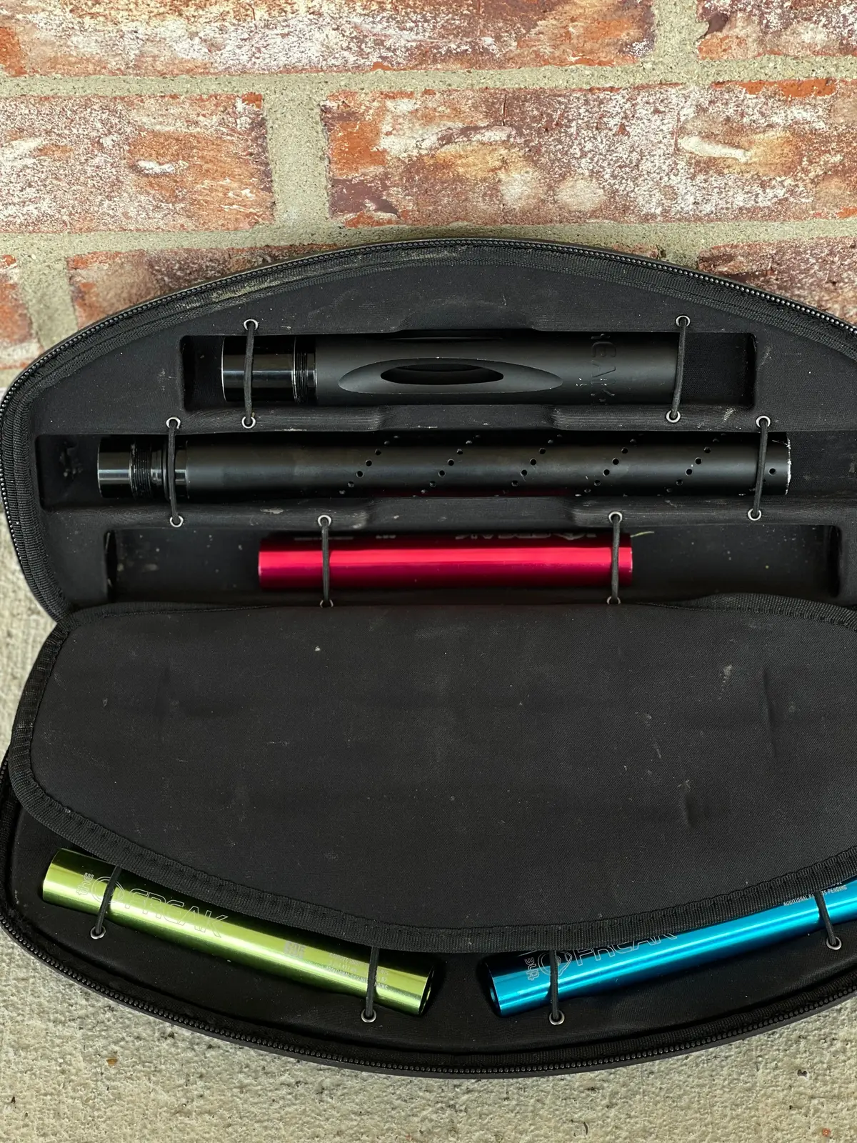 Used Gog Complete Freak Insert Kit - Dust Black 14 Inch Barrel - Ac Thread - Aluminum Inserts 1