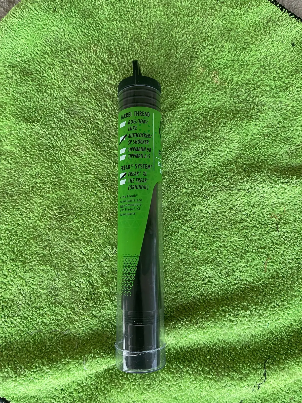 Used Gog Freak Xl Barrel Back - Gloss Black - Ac Thread 1