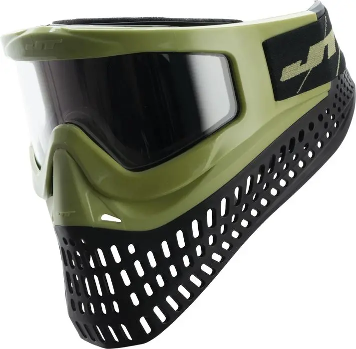 Jt Proflex X Thermal Paintball Mask - Olive Nose W/ Quick Change System 1
