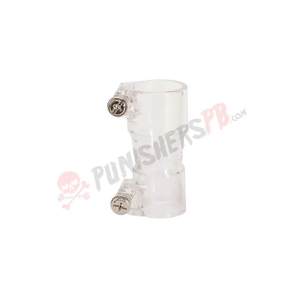 Jt Powerfeed Elbow - Clear- Straight 1