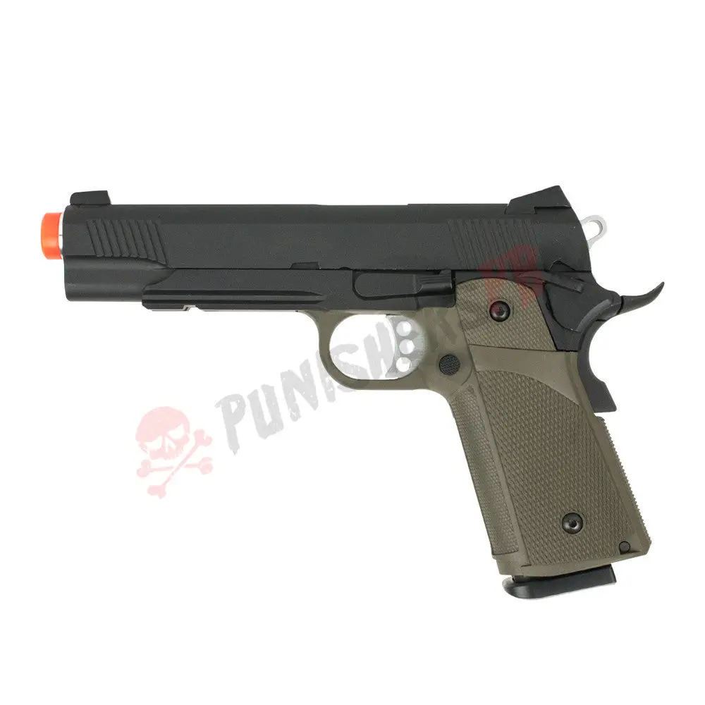 Valken K1911 Gas Full Metal - Black/Od Grip 1