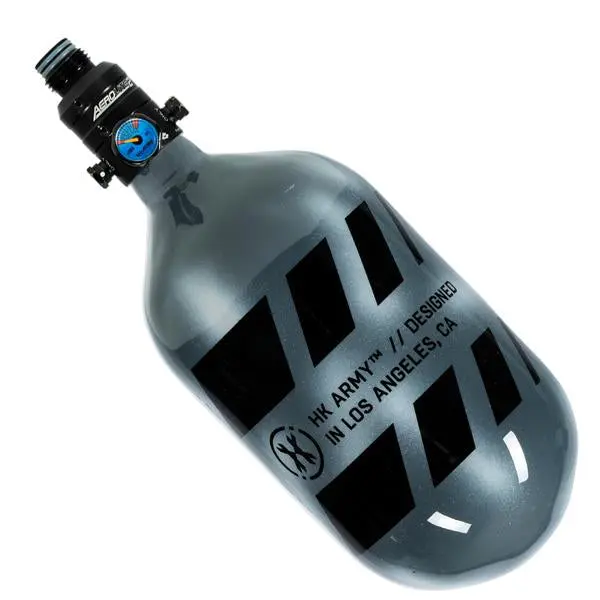 Hk Army Aerolite "Extra Lite" Slash Tank W/ V2 Pro Reg - 68Ci / 4500Psi - Stripe Graphite 1