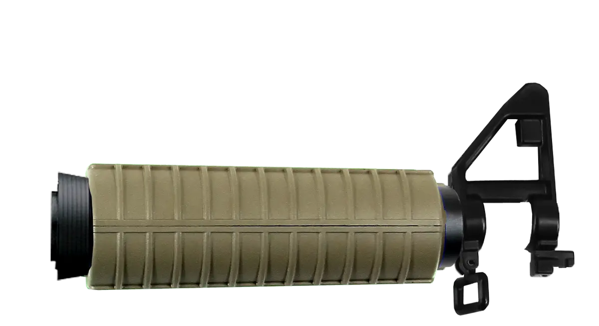Complete M4 Carbine Hand Guard With Front Sight (Dark Earth) 1