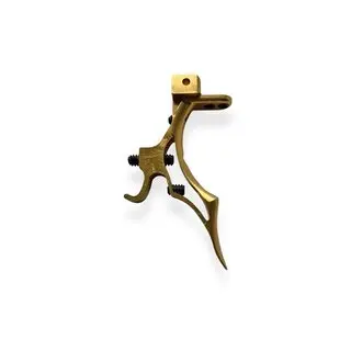 Infamous Lv1 / Geo "Type S" Deuce Paintball Gun Trigger - Gold (Fits Planet Eclipse Lv1, Lv1.1, Lv1.5, Lv1.6, Lvr, Geo 3.5) 1