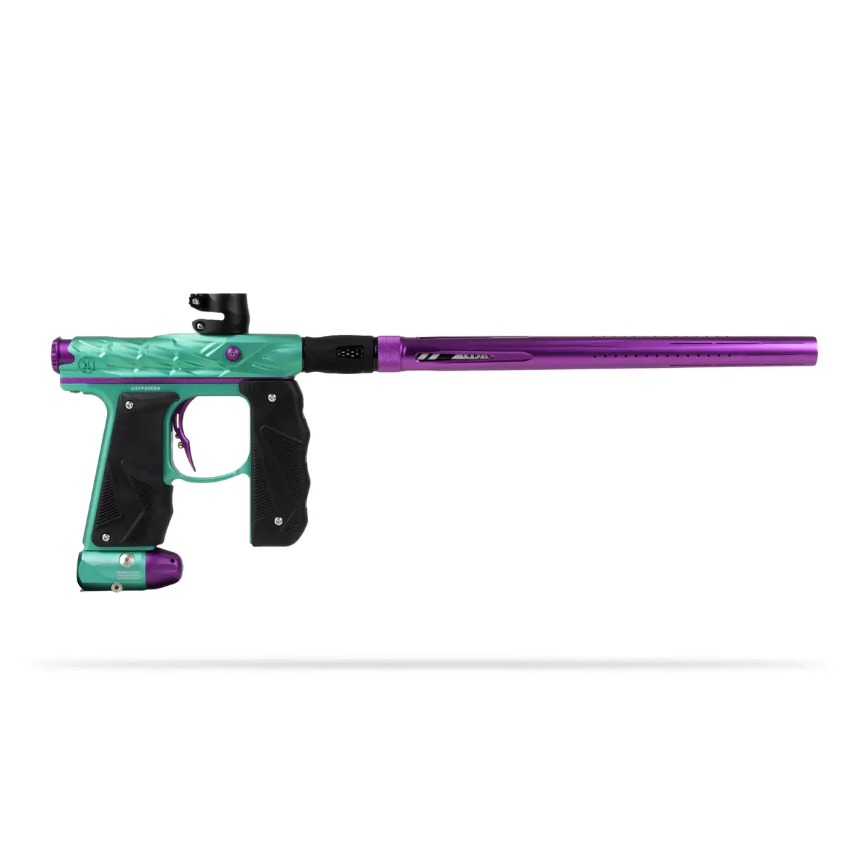 Hk Army Hive Mini Gs Paintball Gun W/ Lazr Barrel - Teal/Purple 1