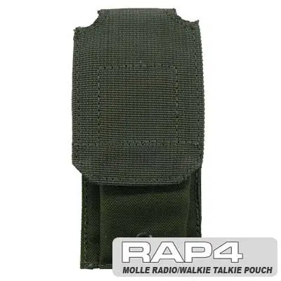 Olive Drab Radio/Walkie Talkie Pouch 1
