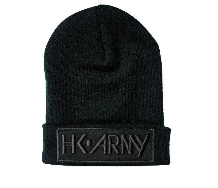 Hk Army Blackout Beanie - Black/Black 1