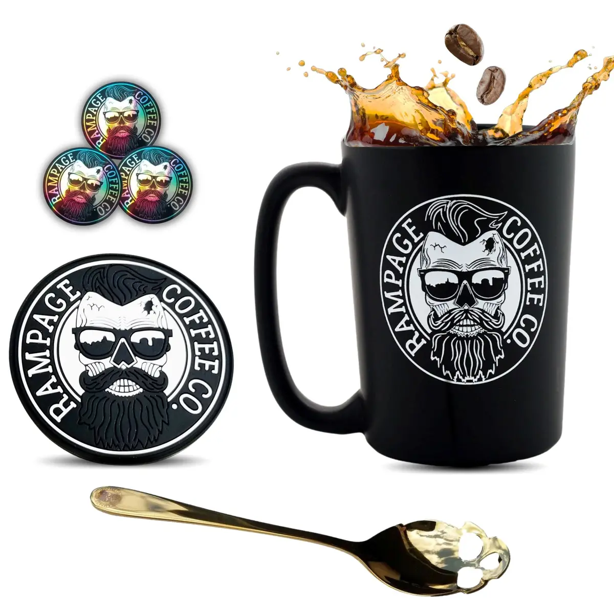 Mug & Accessories Bundle | Rampage Coffee Co. 1