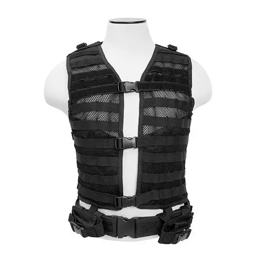 Ncstar Pals / Molle Tactical Vest - Black 1