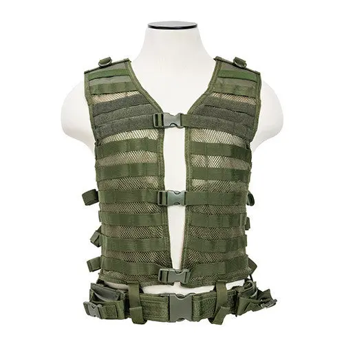 Ncstar Pals / Molle Tactical Vest - Green 1