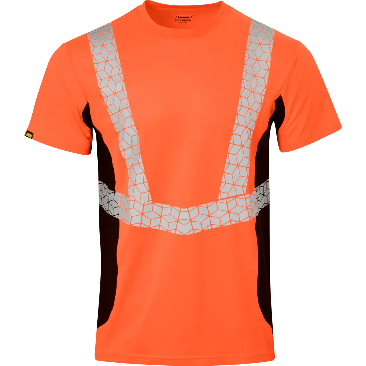 Ironwear 7133 Elastic Shirt: Short Sleeve, Reflective Tape 3