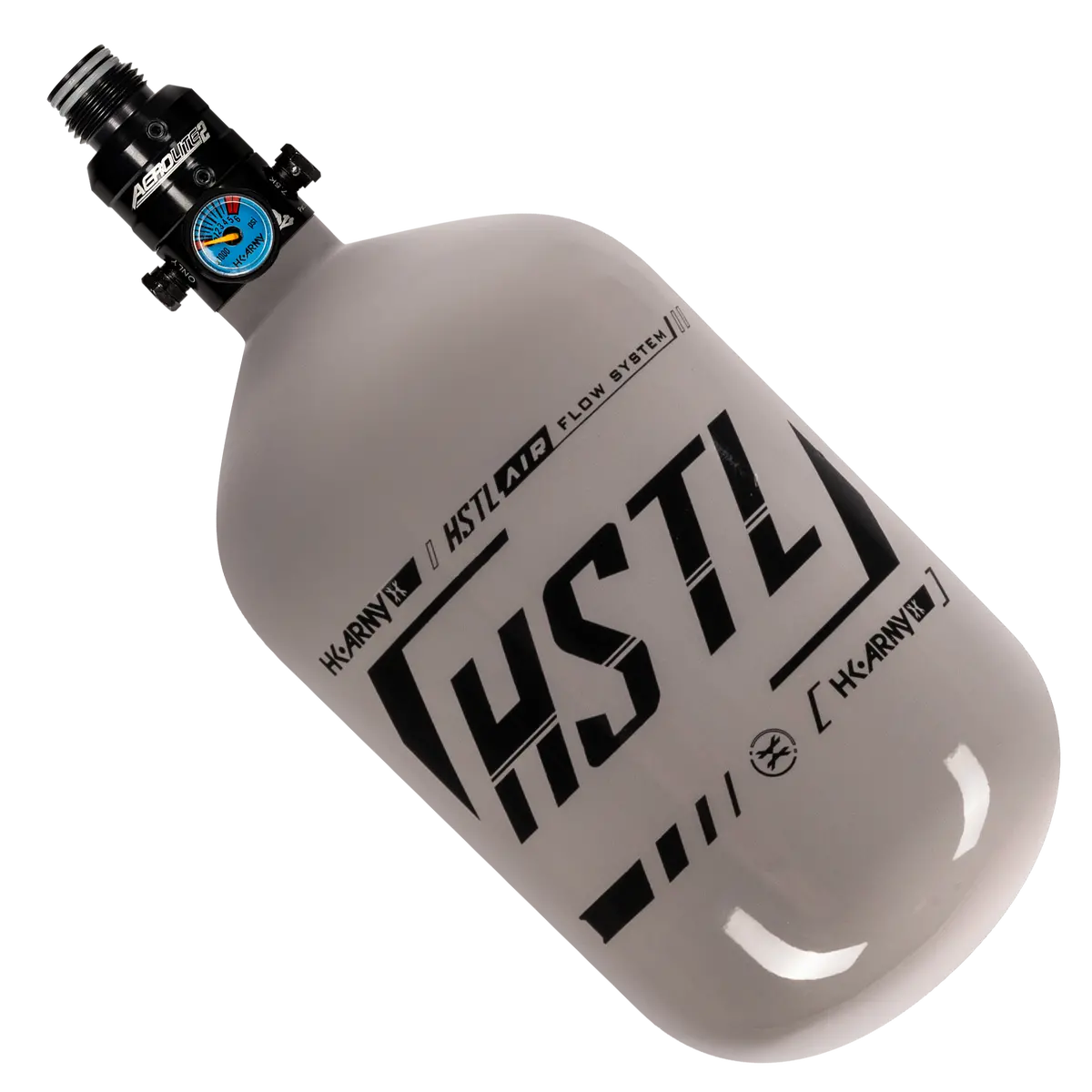 Hk Army Hstl Carbon Fiber Tank - V2 Pro Reg - 68/4500 Psi - Grey 1
