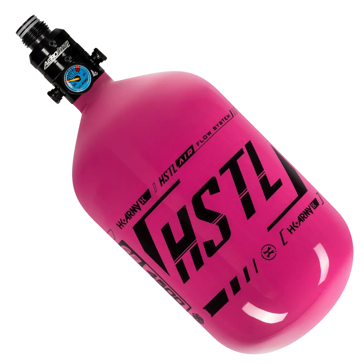 Hk Army Hstl Carbon Fiber Tank - V2 Pro Reg - 68/4500 Psi - Pink 1
