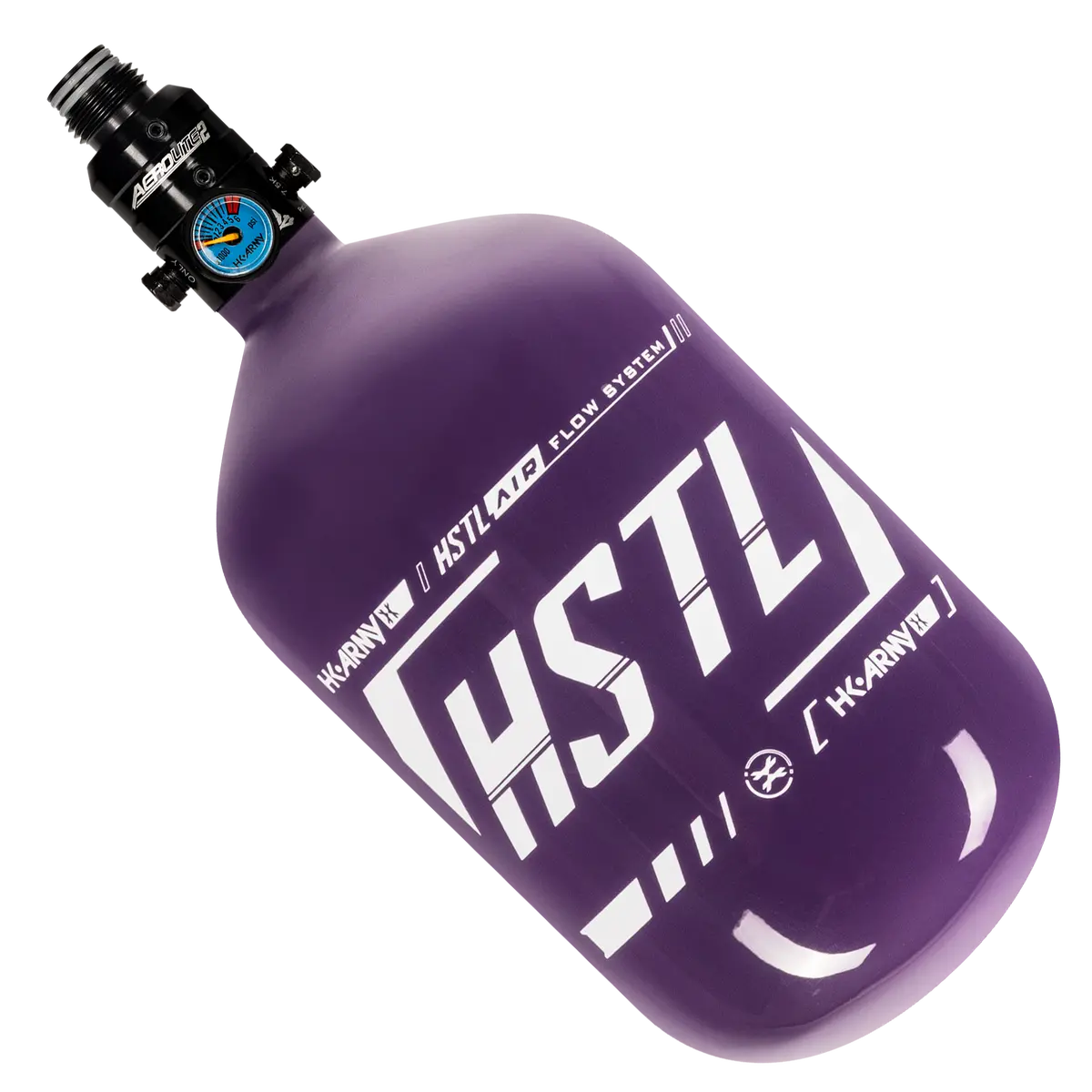 Hk Army Hstl Carbon Fiber Tank - V2 Pro Reg - 68/4500 Psi - Purple 1