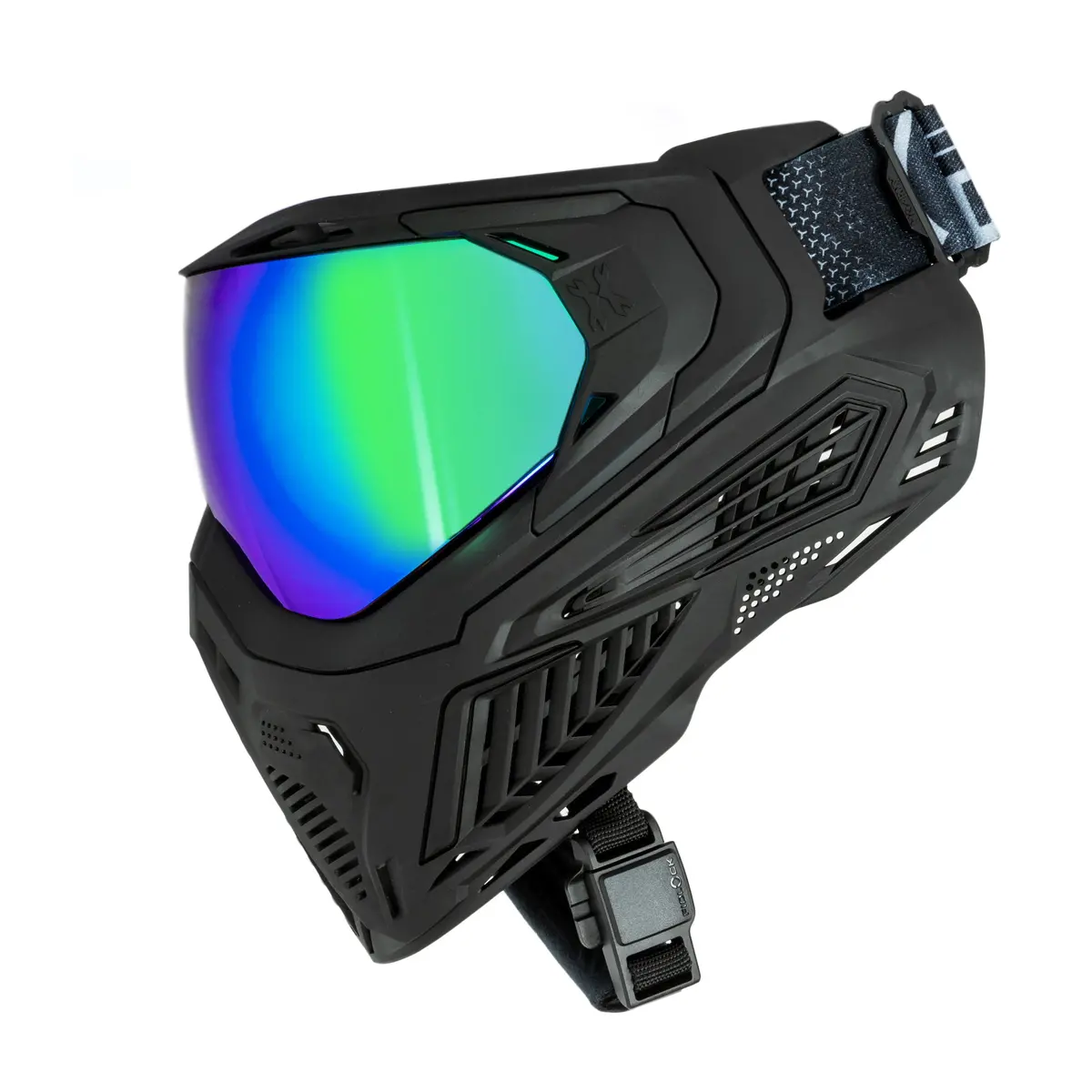 Hk Army Slr Paintball Goggle - Quest (Aurora Green Lens) 2