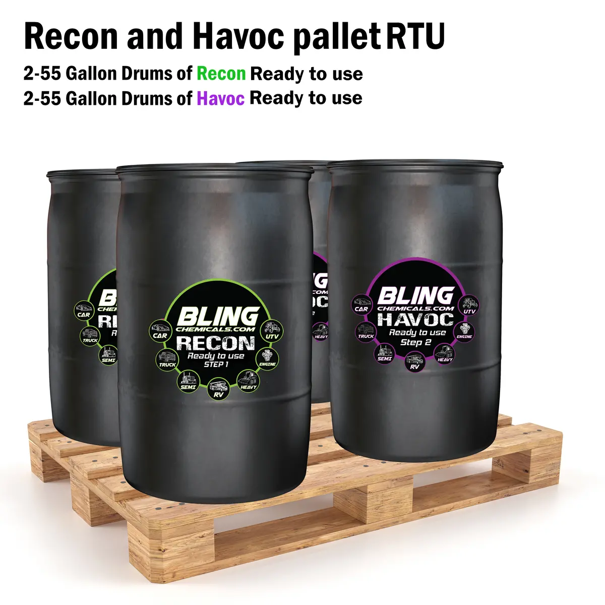 Ready To Use Pallet With Recon And Havoc 1