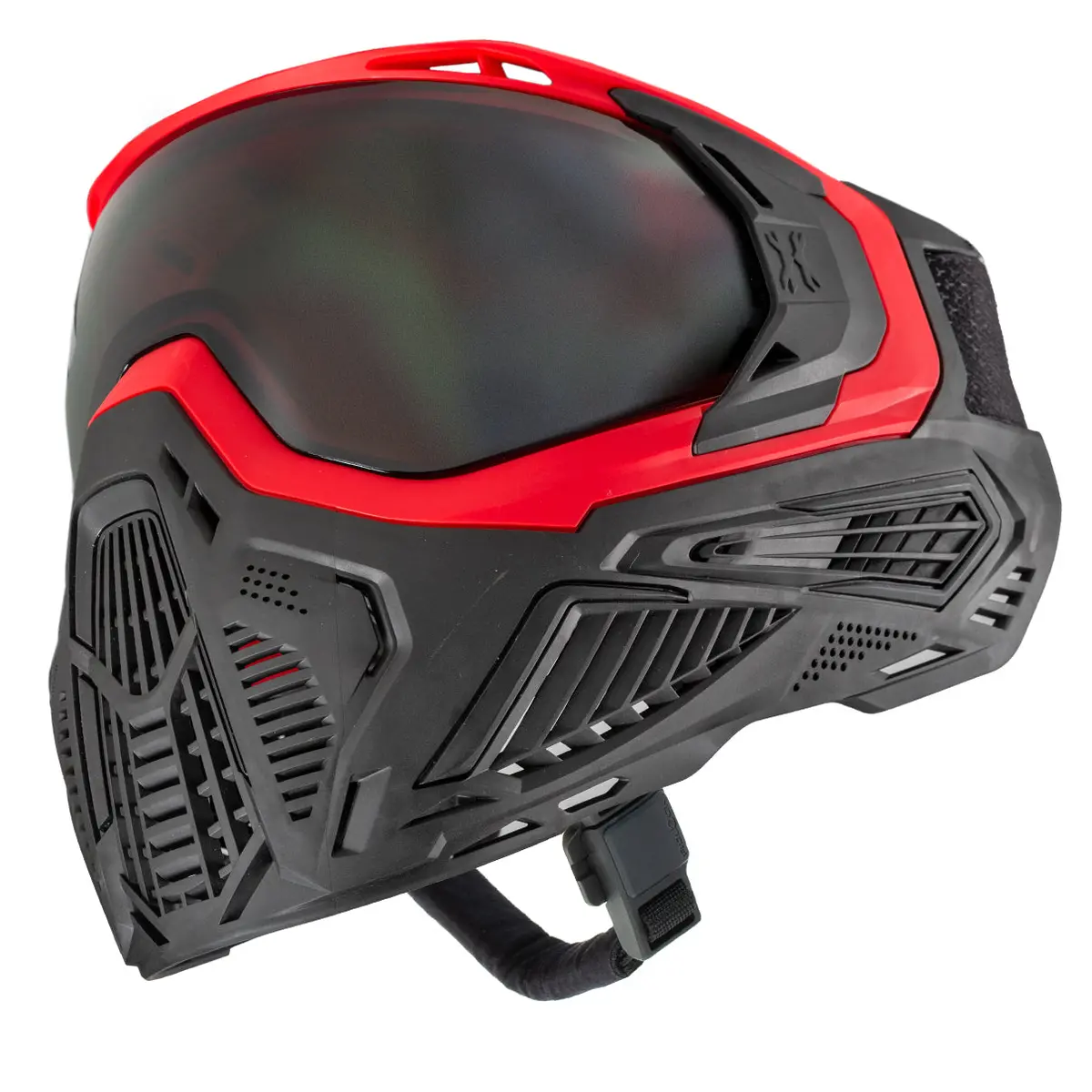 Hk Army Slr Paintball Goggle - Lava (Red/Black W Smoke Lens) 1