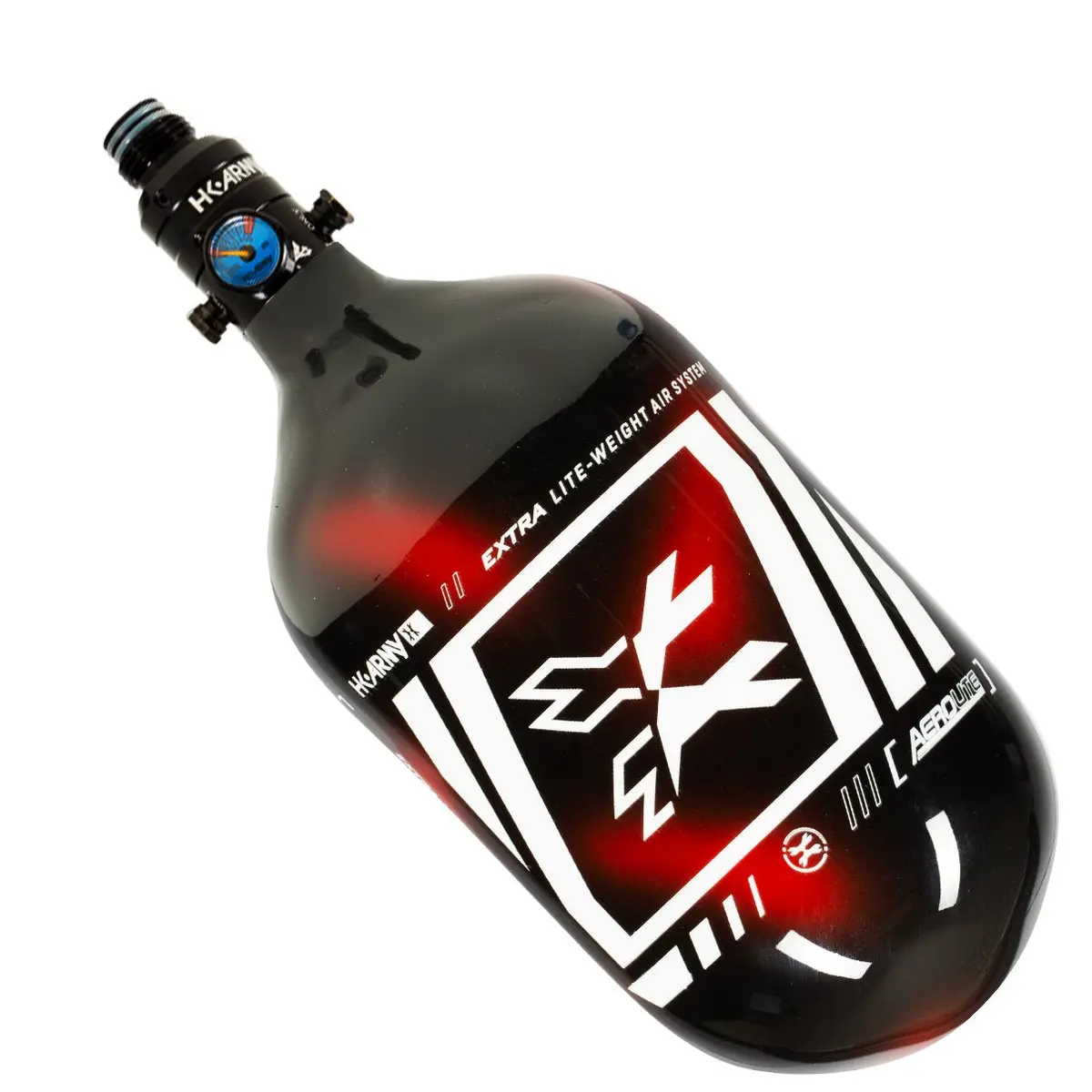 Hk Army Aerolite "Extra Lite" Slash Tank W/ V2 Pro Reg - 68Ci / 4500Psi - Stripe Lava 1