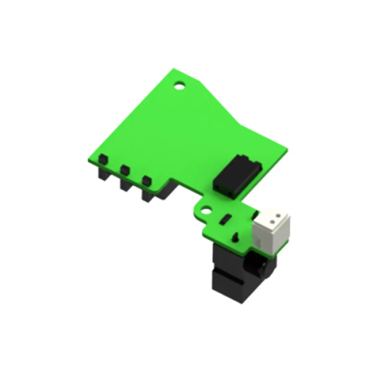 Dye Rotor Circuit Board With Connectors 1