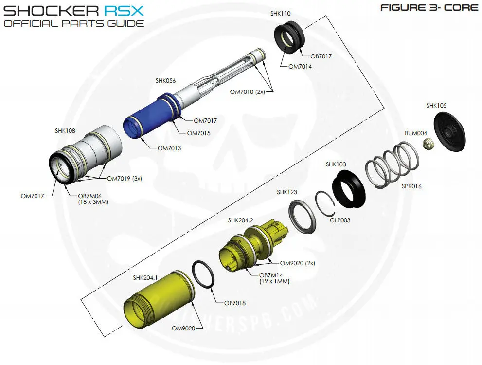 Sp Shocker Rsx Bolt System Parts List - Pick The Part You Need! 1