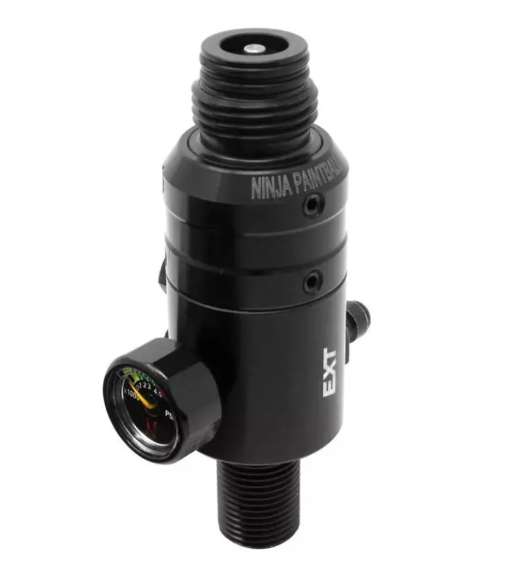 Ninja Prov3 4500 Psi Ext Regulator - Blackout Aluminum Bonnet 1