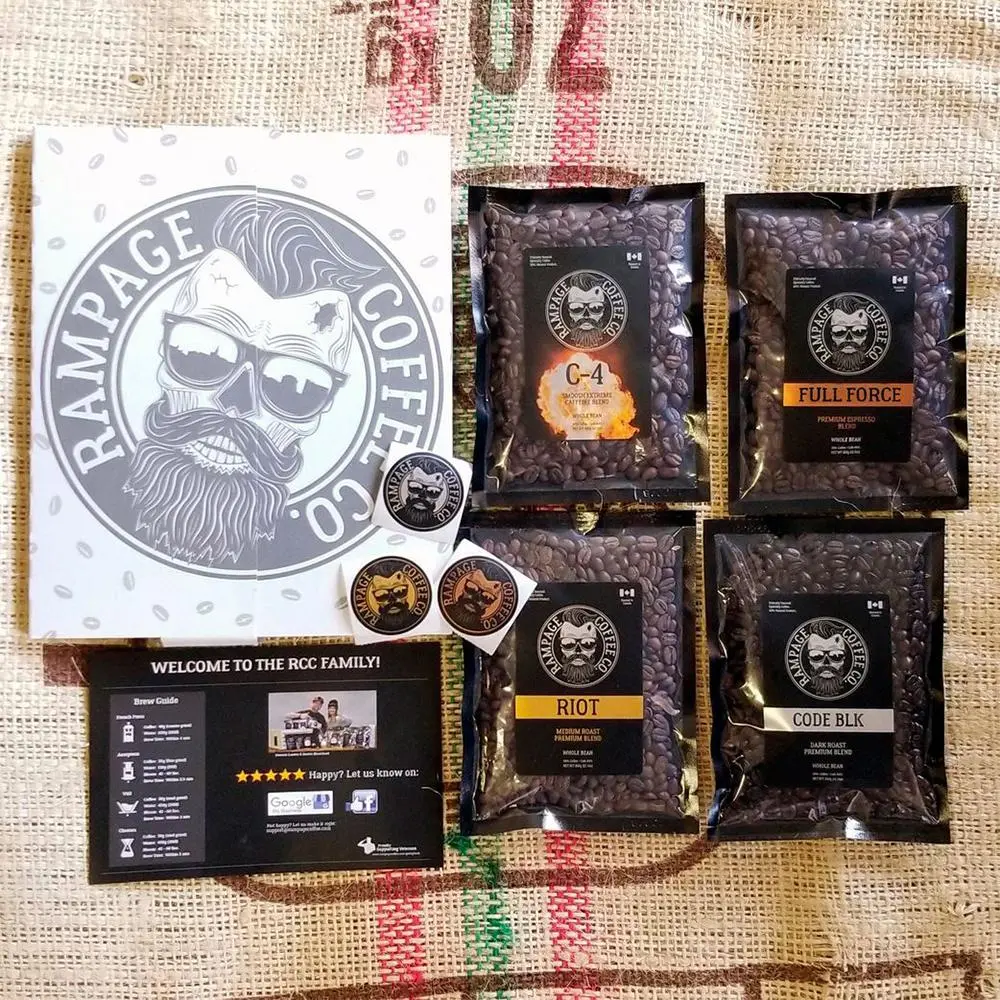 Sampler Bundle - Try All Four Blends - (90G Of Each Blend) 1