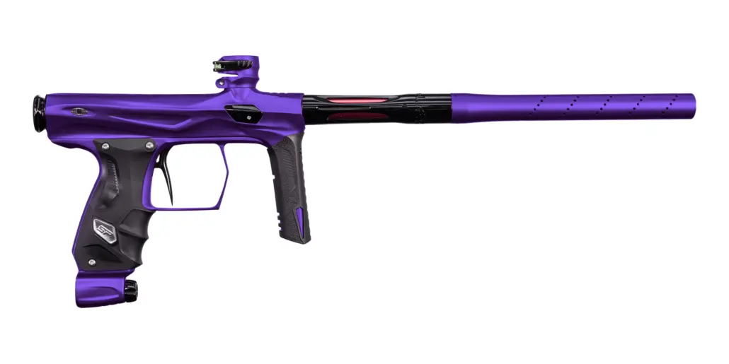 Sp Shocker Amp Paintball Gun - Dust Purple / Polished Black 1