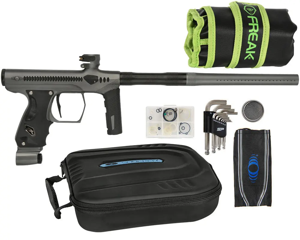 Dlx X Method Shocker Era Paintball Gun - Pewter/Black 1