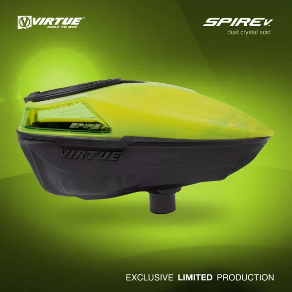 Virtue Spire 5 Paintball Loader - Le Dust Crystal Acid Black 1