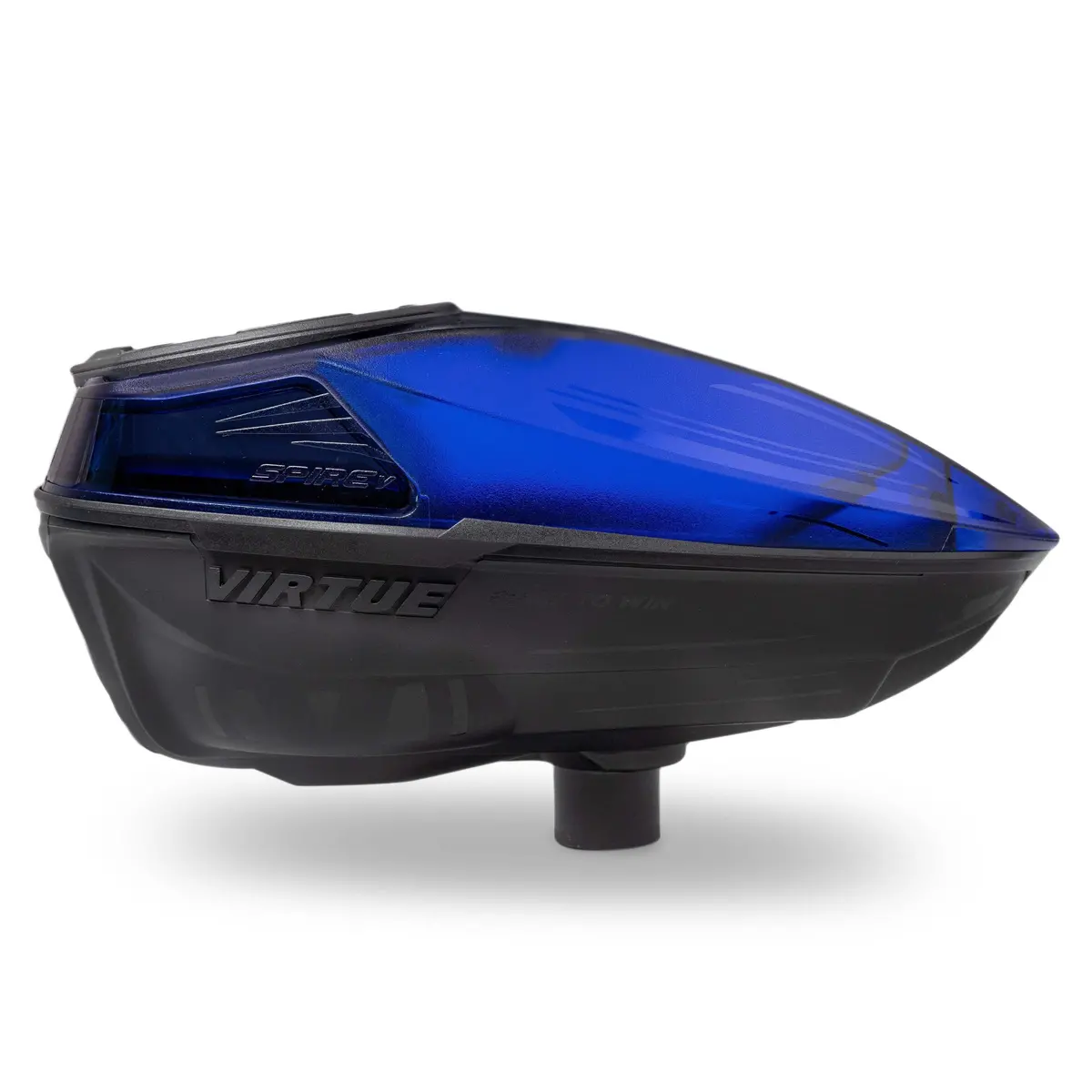 Virtue Spire 5 Paintball Loader- Le Dust Crystal Blue Black 1