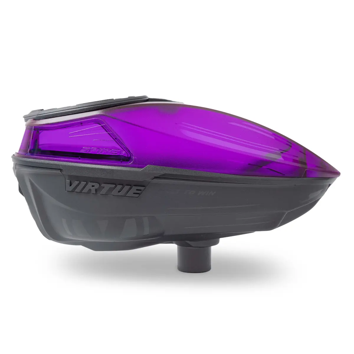Virtue Spire 5 Paintball Loader- Le Dust Crystal Purple Black 1