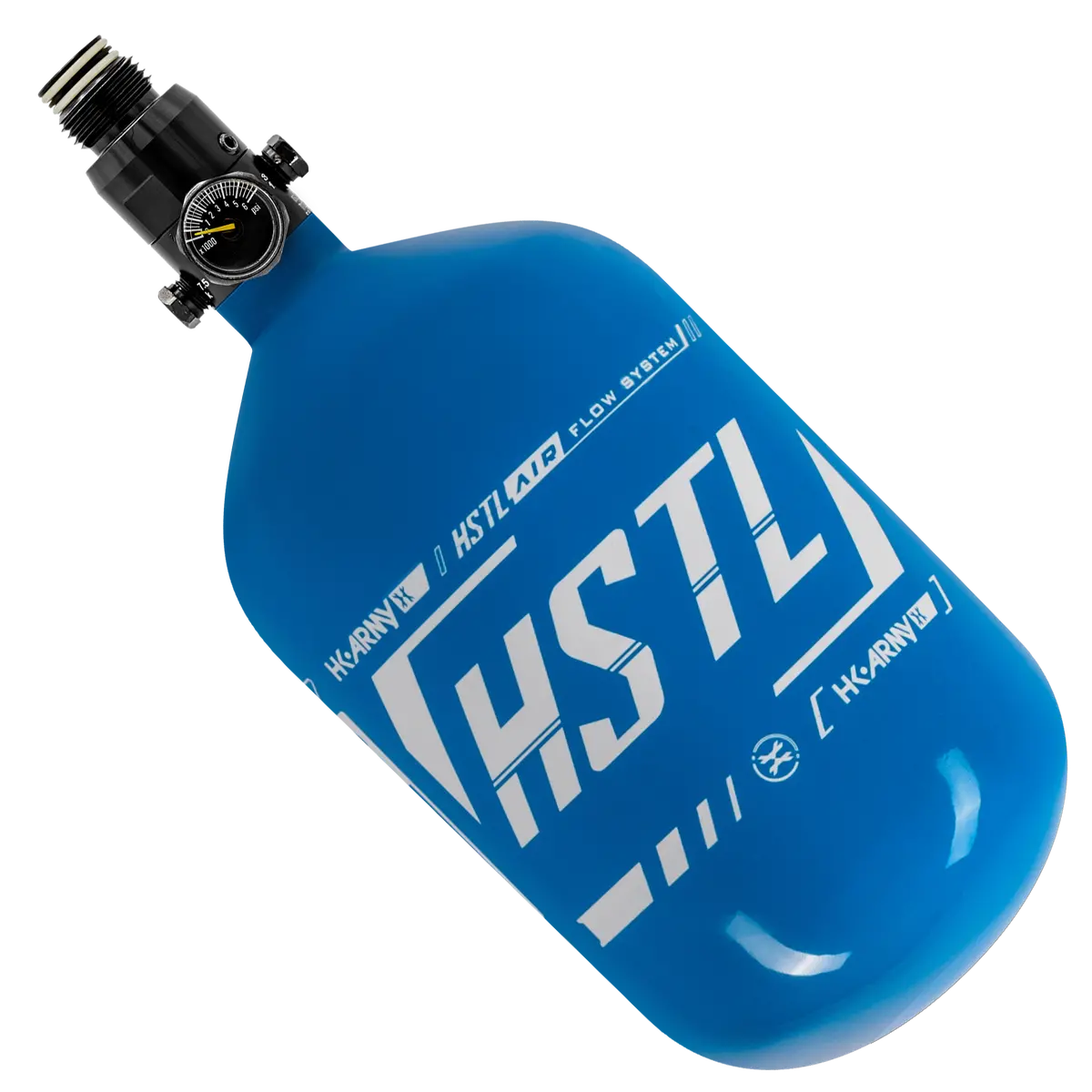 Hk Army Hstl Carbon Fiber Tank - Standard Reg - 68/4500 Psi - Blue 1