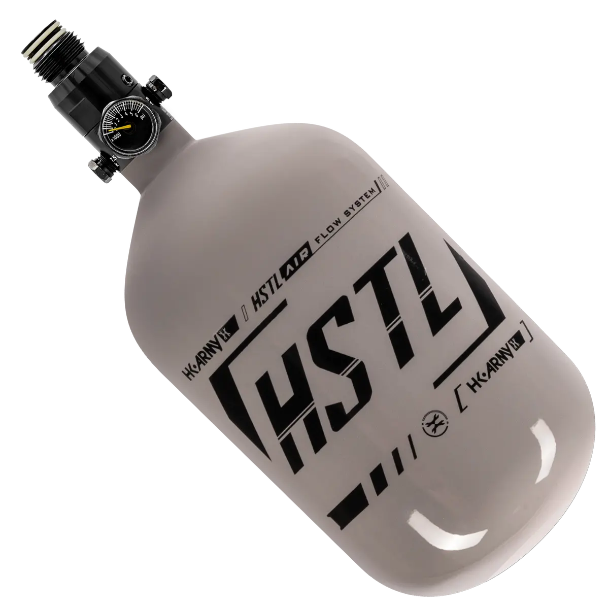 Hk Army Hstl Carbon Fiber Tank - Standard Reg - 68/4500 Psi - Grey 1