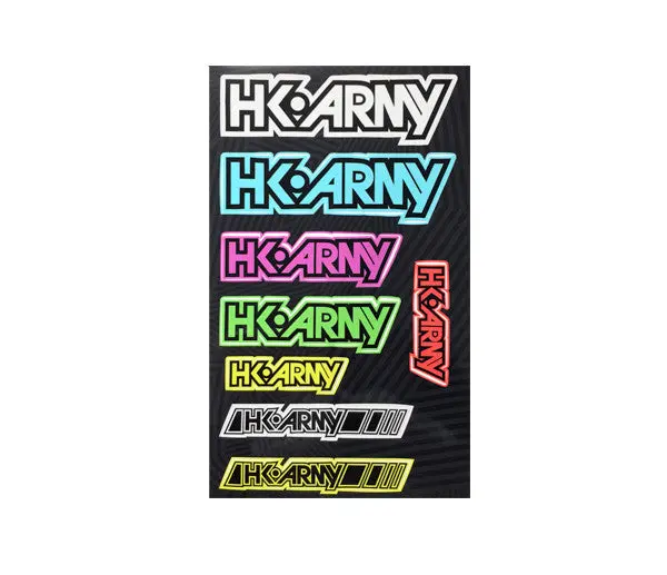 Race Sticker Sheet 1