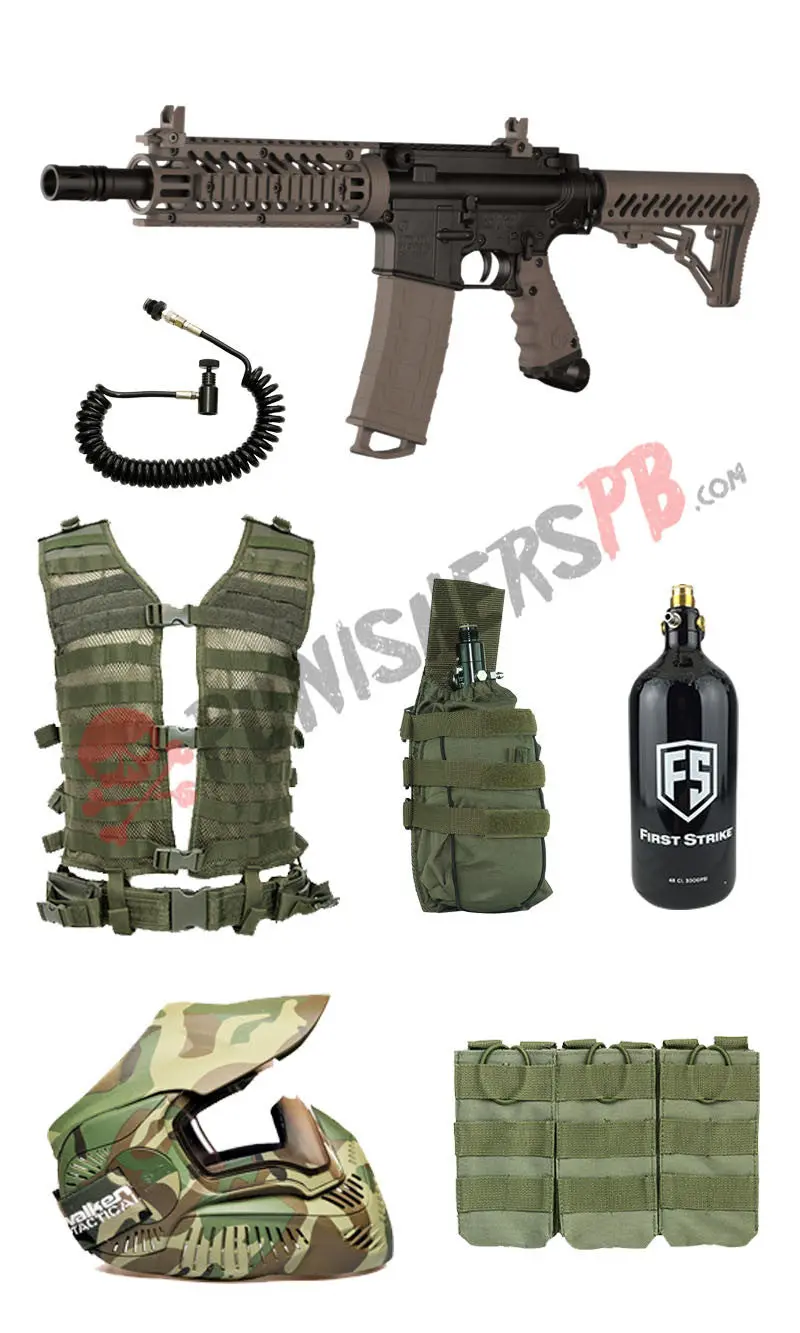 Tippmann Tmc Complete Paintball Gun Package 1