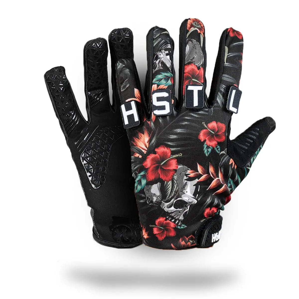 Hk Army "Knucklez" Freeline Pro Glove - Tropical Skull - Small 1