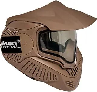 Valken Mi-7 Thermal Paintball Mask - Tan 1